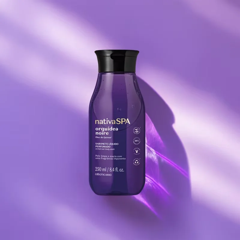 Sabonete Líquido Perfumado Nativa Spa Orquídea Noire 250ml