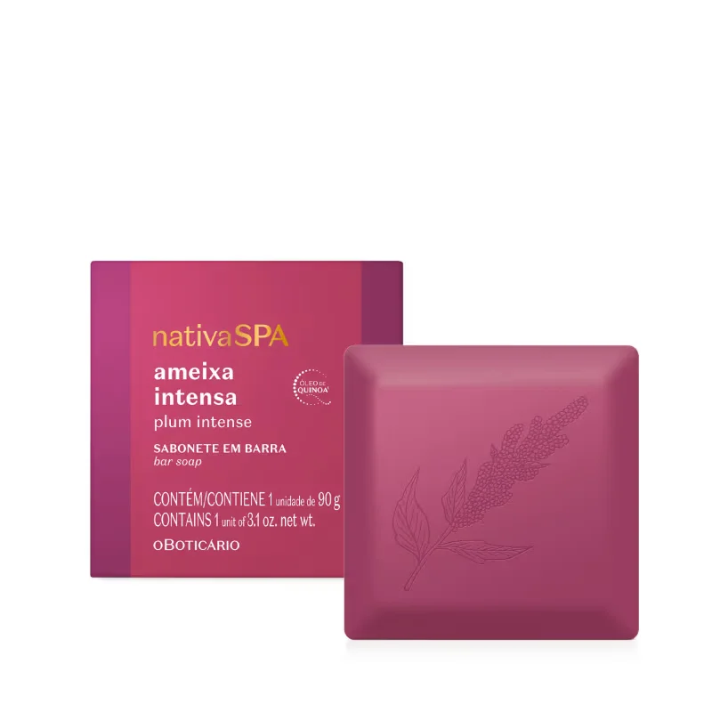 Sabonete em Barra Corporal Nativa Spa Ameixa Intensa 90g