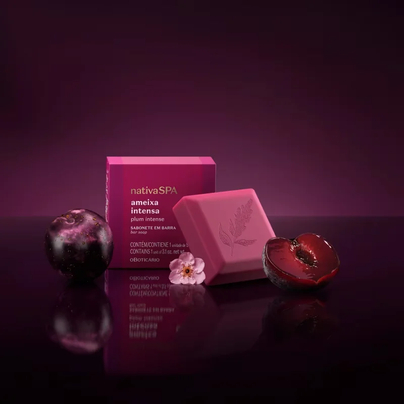 Sabonete em Barra Corporal Nativa Spa Ameixa Intensa 90g