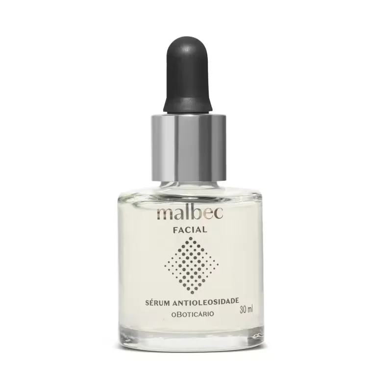 Sérum Antioleosidade Malbec Facial 30ml