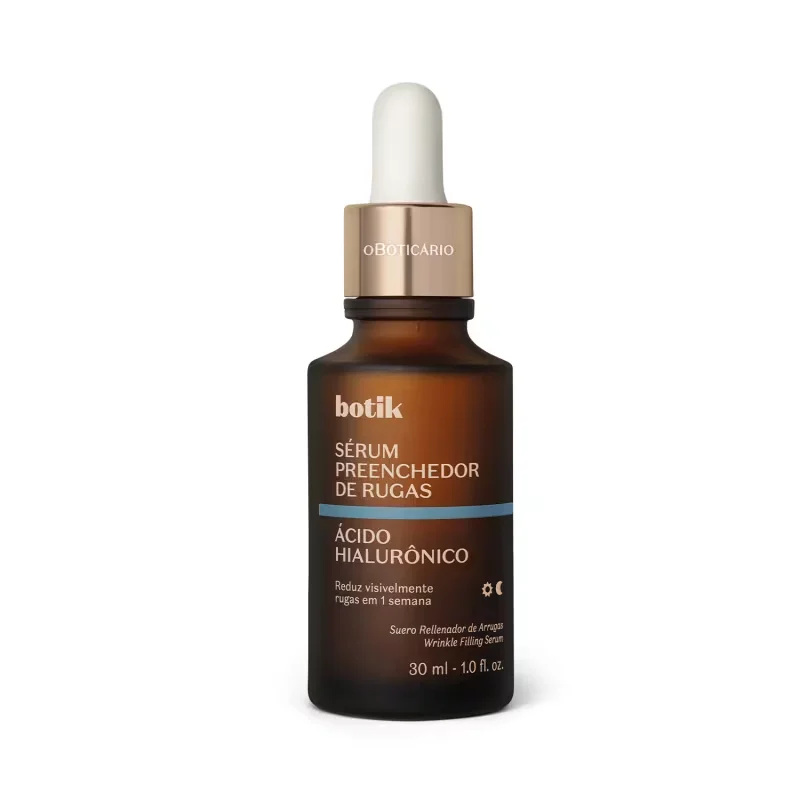 Sérum Preenchedor De Rugas Botik Ácido Hialurônico 30ml