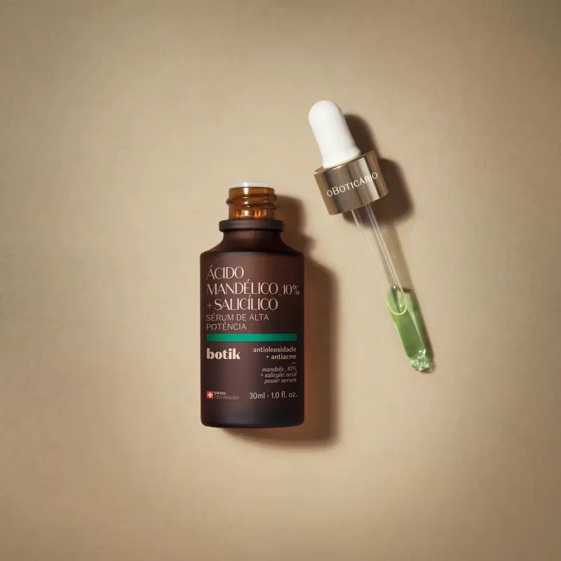 Sérum de Alta Potência Ácido Mandélico 10% + Salicílico Botik 30ml