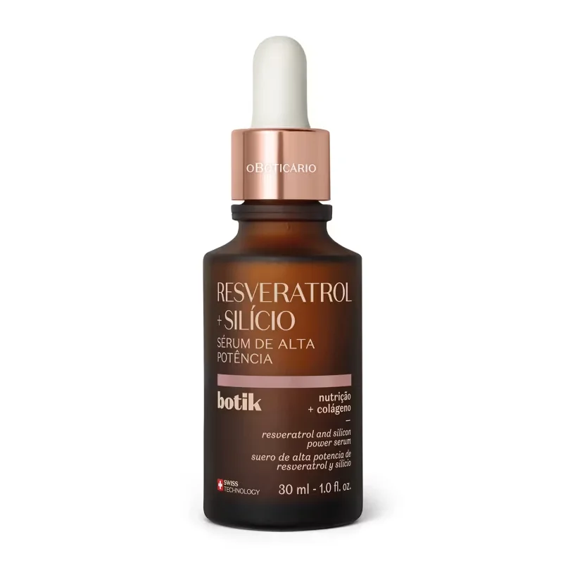 Sérum de Alta Potência Botik Resveratrol E Silício 30ml