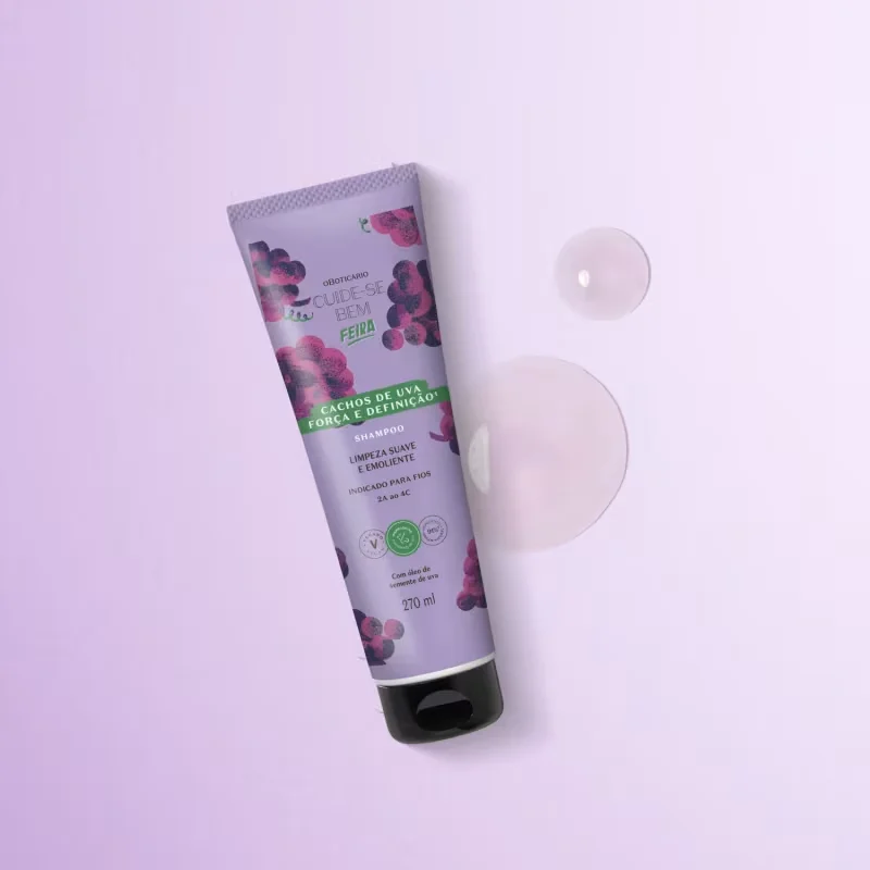 Shampoo Cuide-se Bem Feira Cachos de Uva 270ml