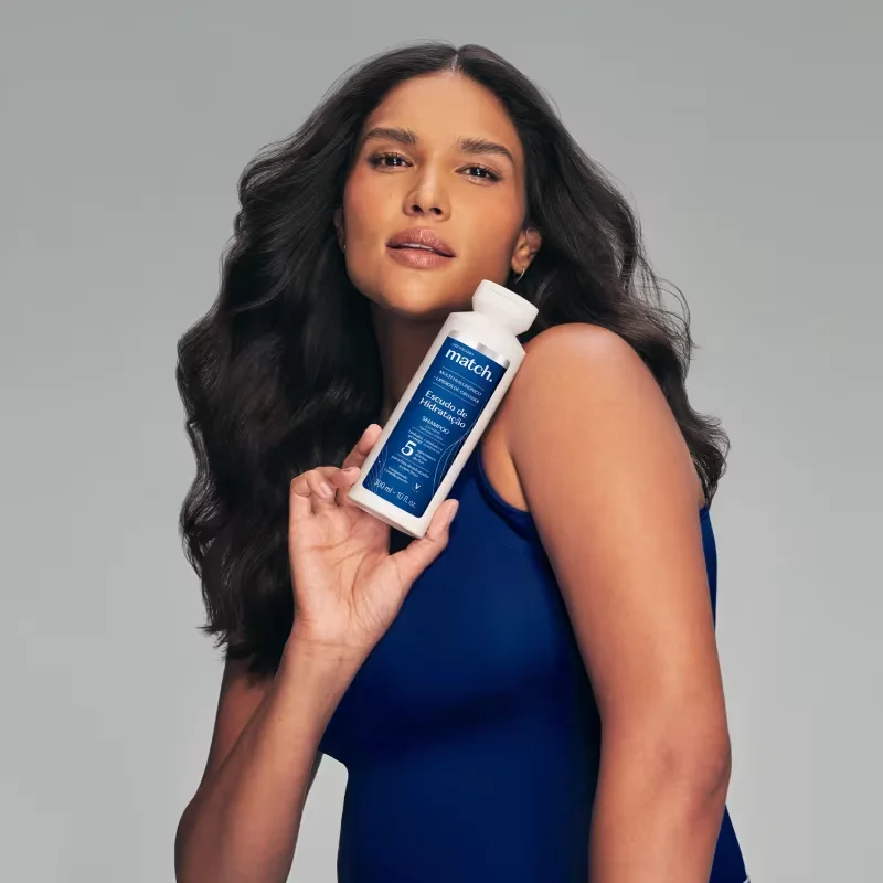 Shampoo Match. Escudo De Hidratação 300ml