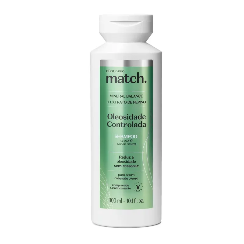 Shampoo Match Oleosidade Controlada 300ml