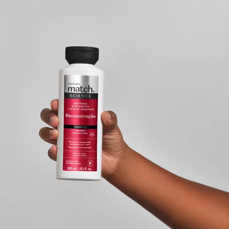 Shampoo Match Science Reconstrução 300ml