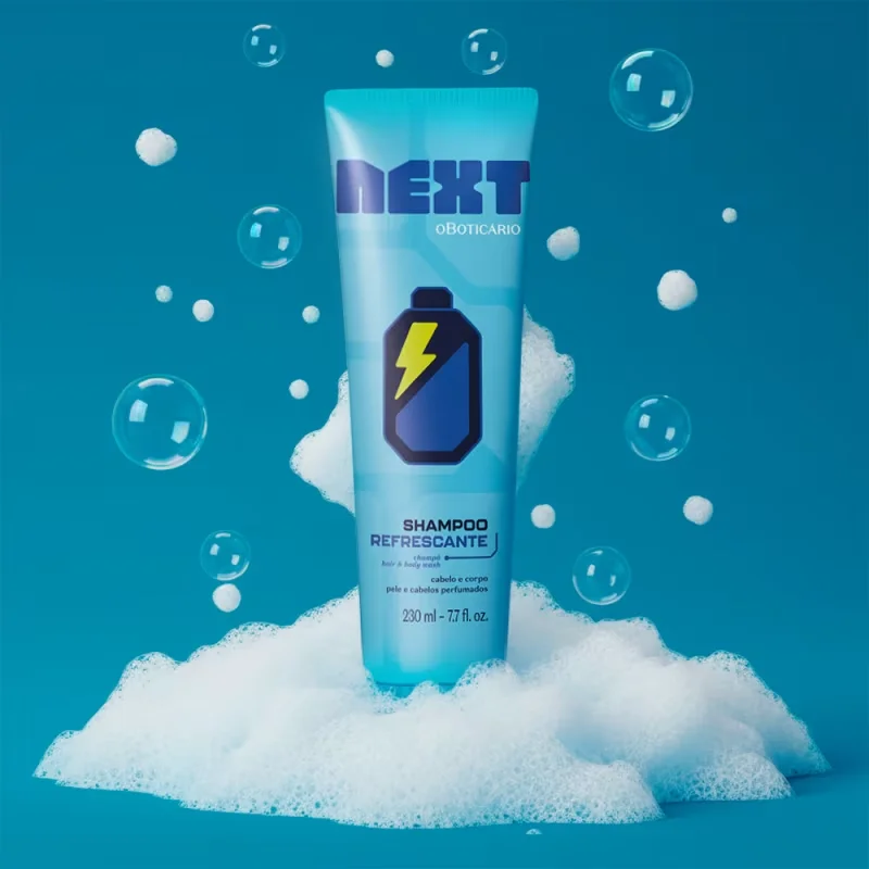Shampoo Refrescante 2 em 1 Next 230ml