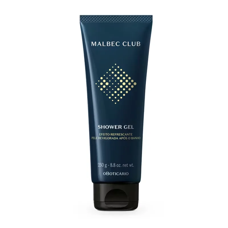 Shower Gel Cabelo e Corpo Malbec Club 250g