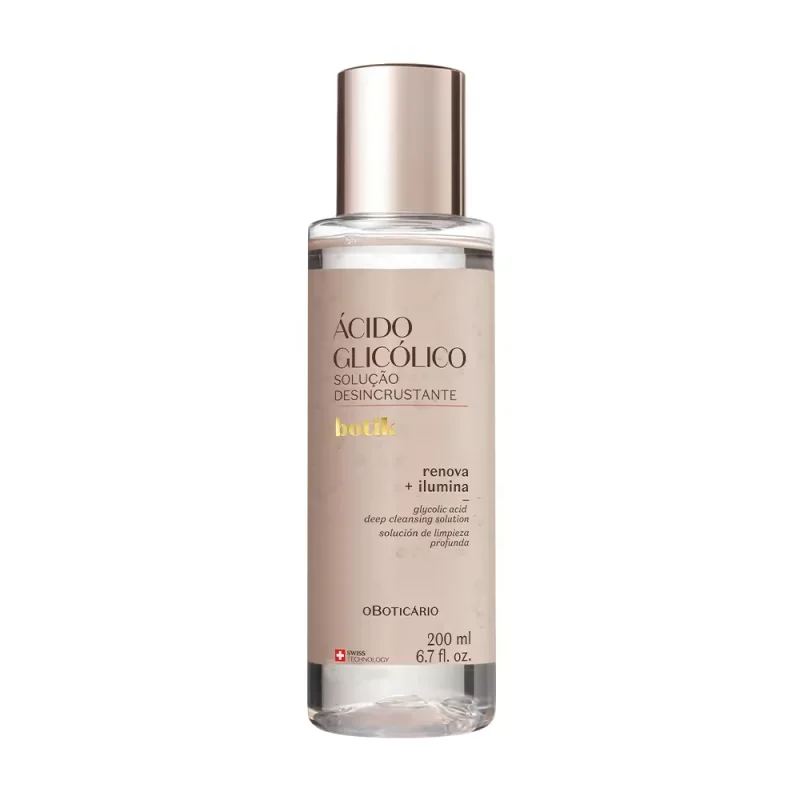 Solução Desincrustante Ácido Glicólico Botik 200ml